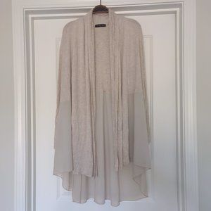 Sheer Back Cardigan